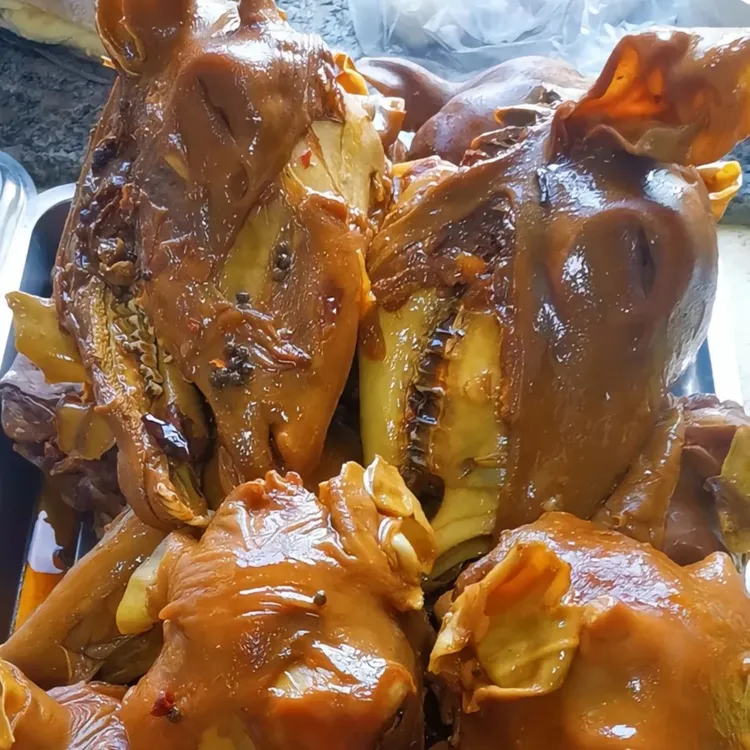 【买一送一】麻辣羊头整只熟食开袋即食带脑舌眼耳（1.5斤-2.5斤/只）