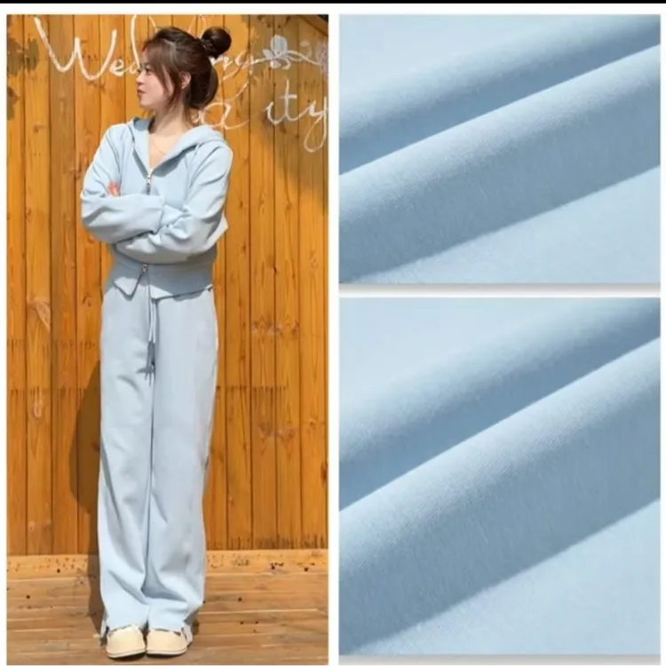 M1087小个子时尚运动套装女秋冬款连帽卫衣外套窄版裤休闲两件套