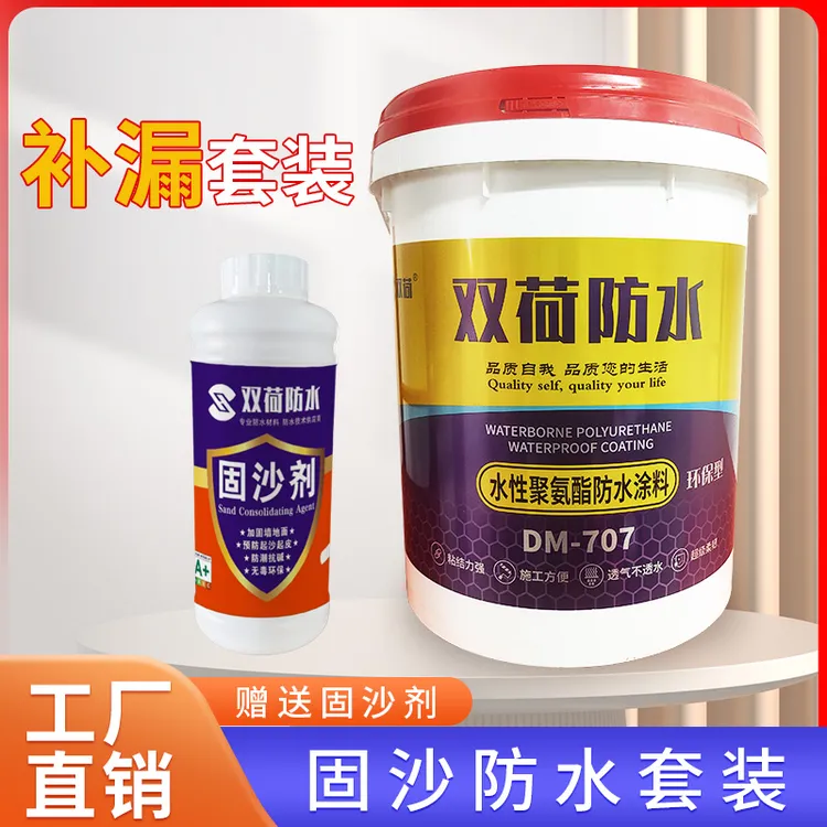 【2号】涂刷起沙专用防水材料-抗晒耐冻 耐磨补漏高弹性防水涂料