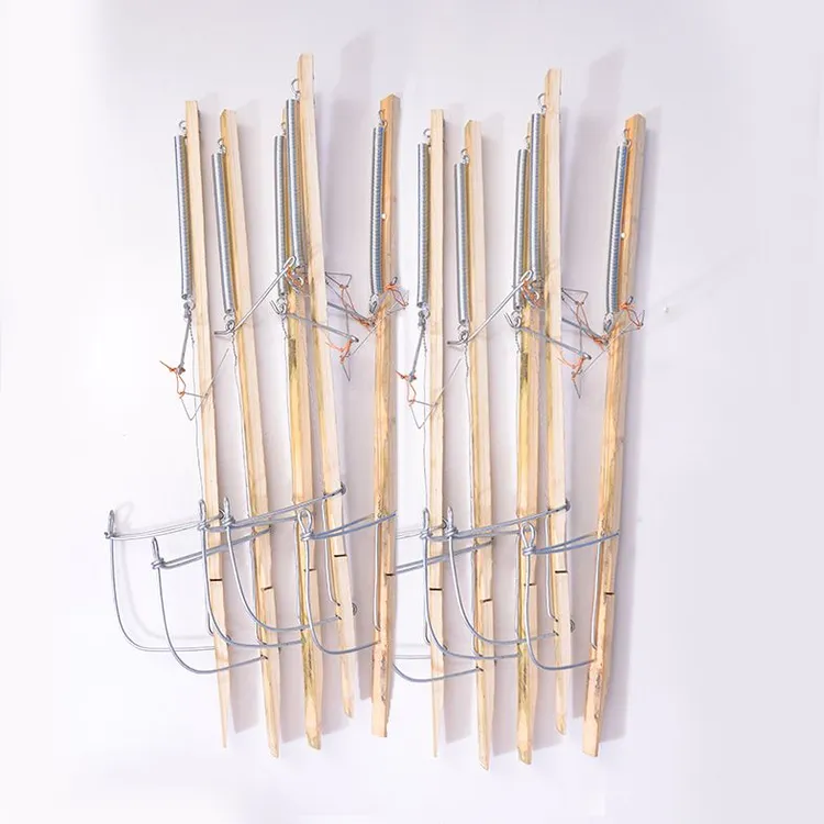 竹制老鼠夹弹簧手工自制老鼠弹簧夹老鼠夹弹簧捕鼠器拉力式弹簧