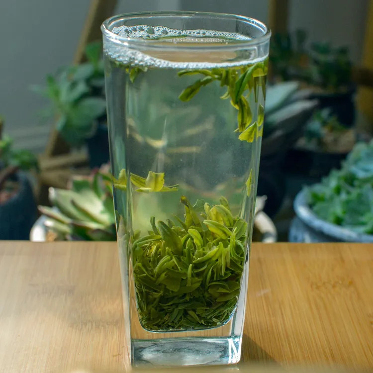 翠瓮蒙明前甘露芽片250g雀舌碎茶片2024新茶叶雅安绿茶高碎清香型