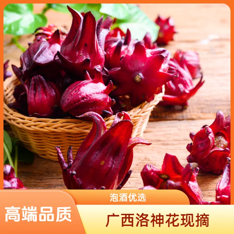 【高品质】洛神花红桃K广西新鲜生态种植玫瑰茄泡酒果脯酵素现摘现
