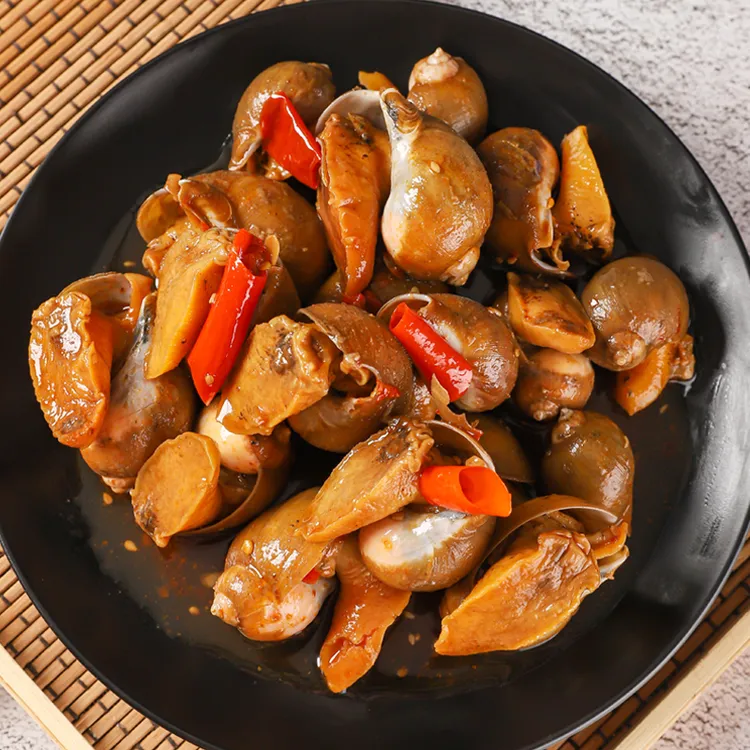 鲍鱼螺即食香辣海鲜丰收季网红老婆脚新鲜罐装300g【顺丰冷链】