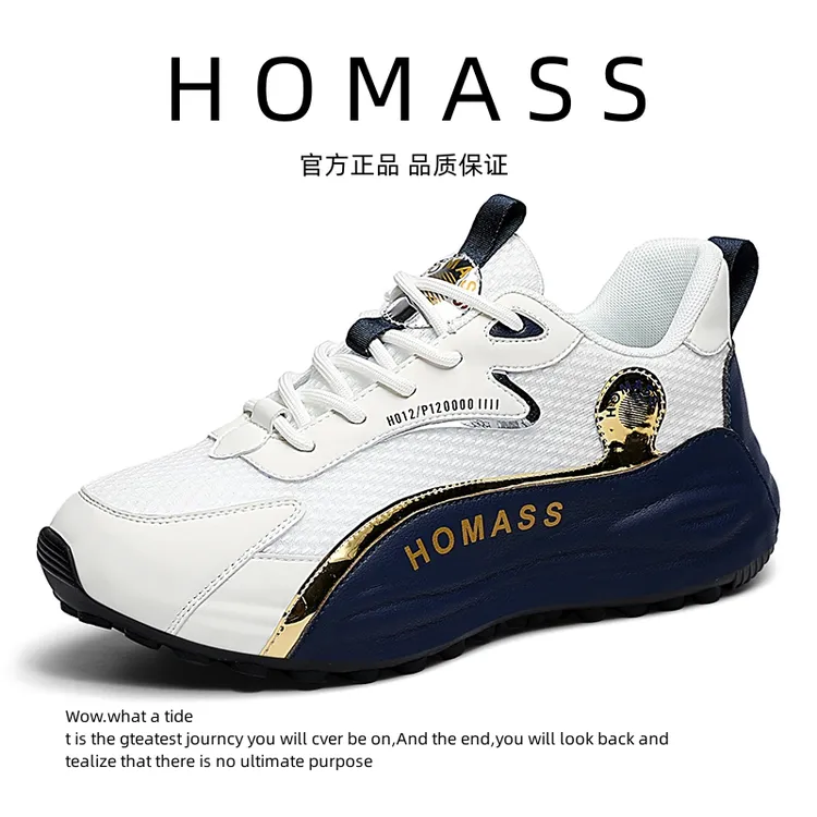 HOMASS门店1699冬暖夏凉轻奢手工男女鞋软底高定纳帕超软皮运动鞋