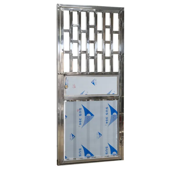 平开门不锈钢防盗门透明封板钢门 阳台通风门 进户门室内门入户门