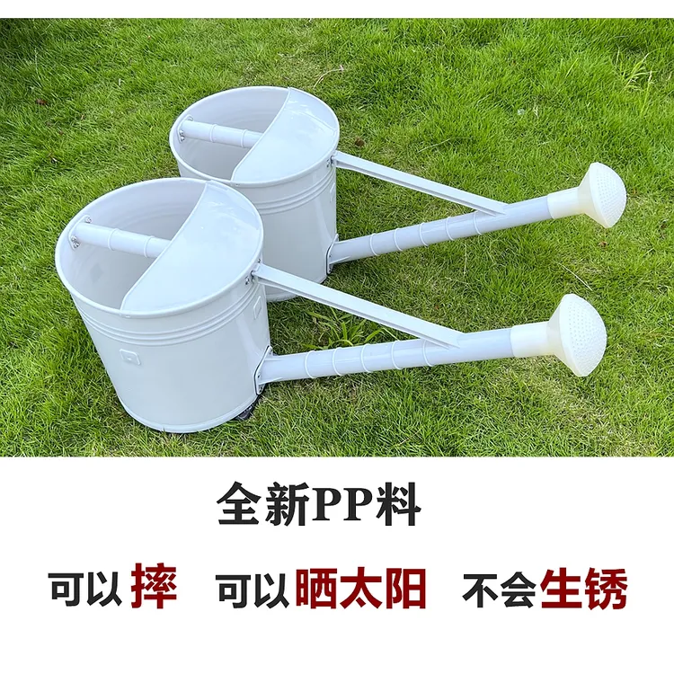 农用洒水壶80斤抗腐蚀耐摔浇菜桶淋肥桶大流量可拆卸洒水头大流量