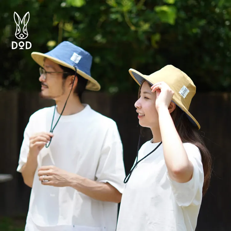 DOD双色可翻转防晒渔夫帽夏季户外露营透气凉帽钓鱼太阳帽AP1-877