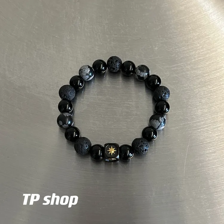 钛钢手链 ins欧美小众设计手链男潮个性百搭钛钢高级感简约配饰