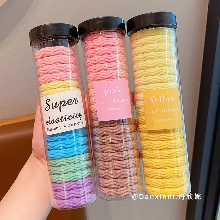 儿童皮筋不伤发高弹力发圈小女孩扎头发头绳宝宝2024新款发绳发饰