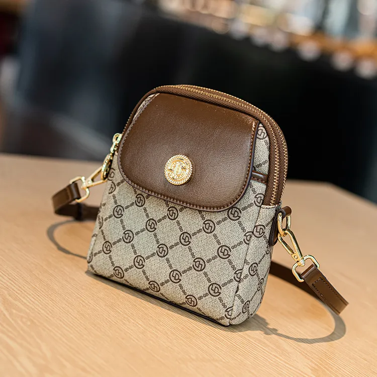 GELANDAI品牌小包时尚百搭单肩斜挎包实用多隔层女包