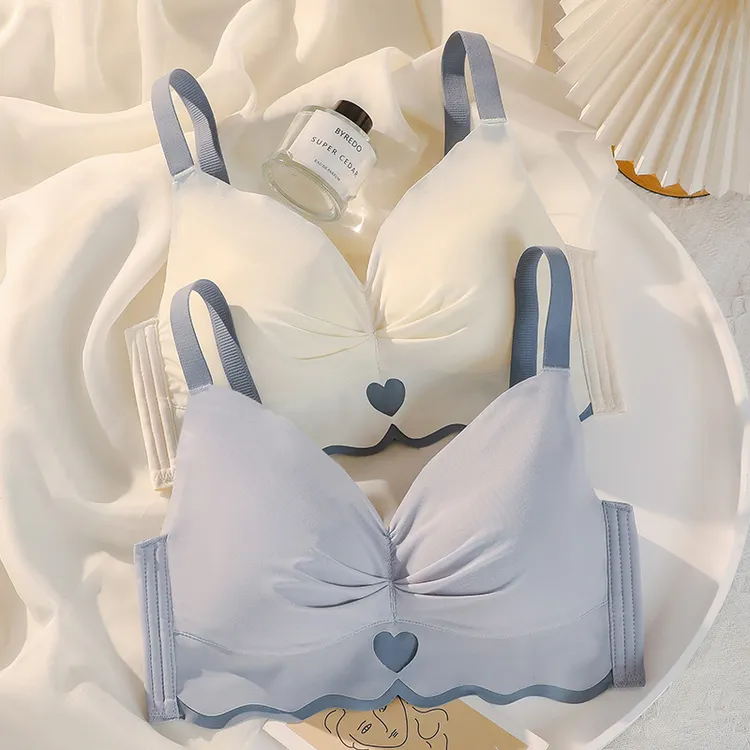 思画女士文胸内衣女收副乳防下垂无钢圈小胸罩薄款夏季爆款舒适商品图