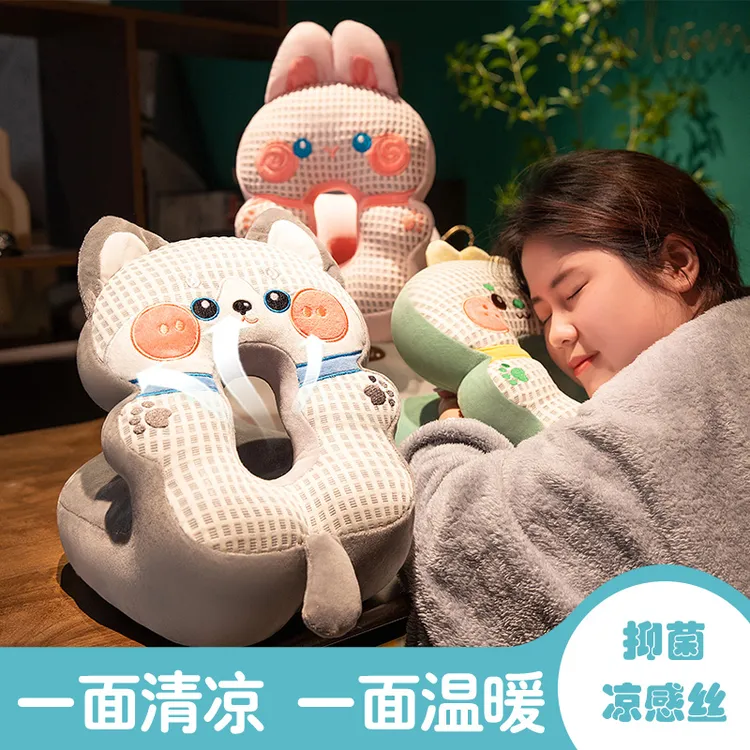 午睡午休神器抱枕靠枕小学生趴睡可爱办公室午睡神器趴枕小学生商品图
