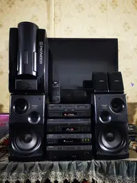 9新  20套进口先锋大型组合音响5.1声道11件套CDLD磁带蓝牙影院
