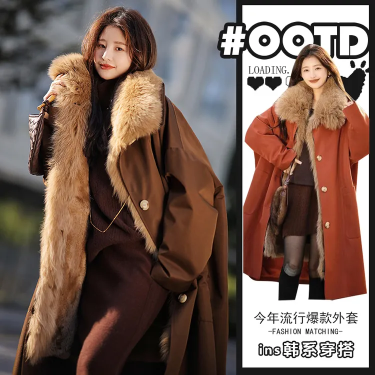 2025春季新款加绒加厚保暖外套洋气设计感小众可拆卸派克服外套女