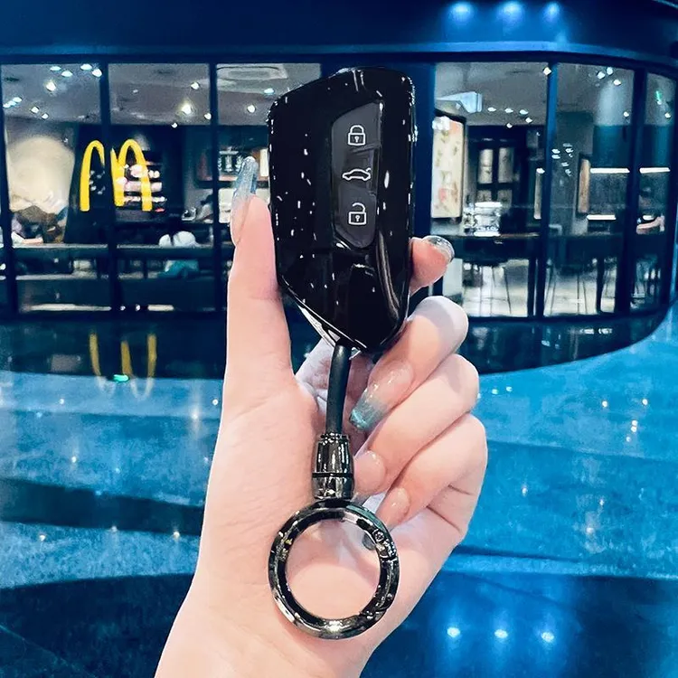 大众钥匙套id3迈腾b9揽巡id4车25款帕萨特pro途观l高尔夫8途昂x扣