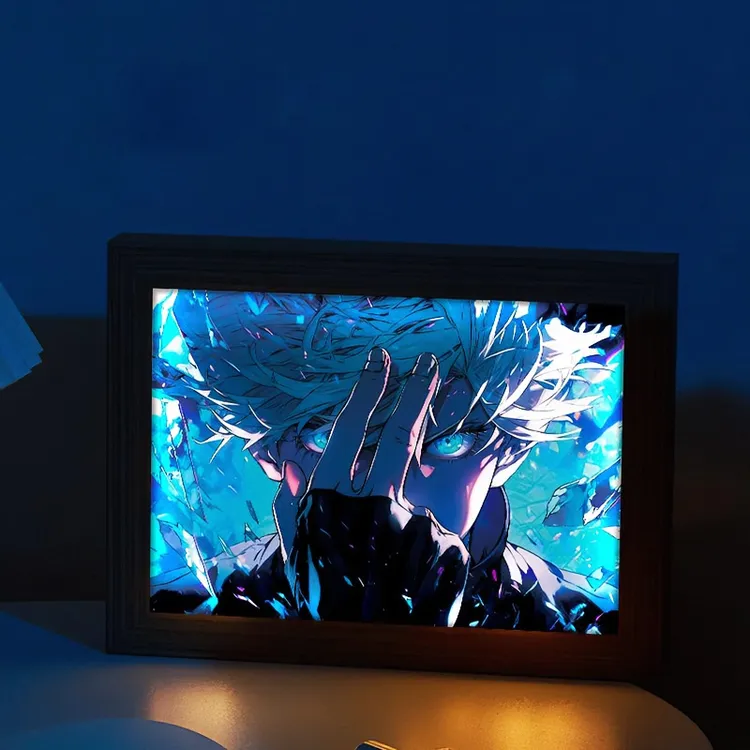 灯光画五条悟咒术回战夏油杰风格床头装饰客厅摆件小夜灯电竞创意