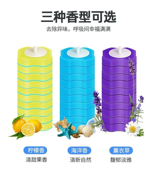 一次性长柄马桶刷替换头可抛式抑菌海绵刷头家用自带清洁液替换头