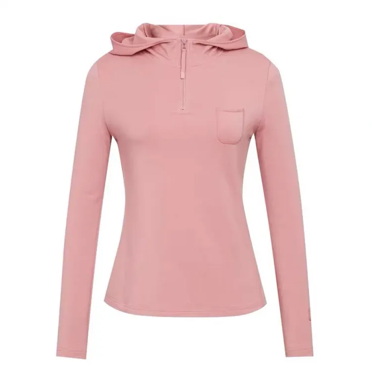 【官方正品】阿玛施新款丘比特休闲纯色连帽T恤女5300662-3