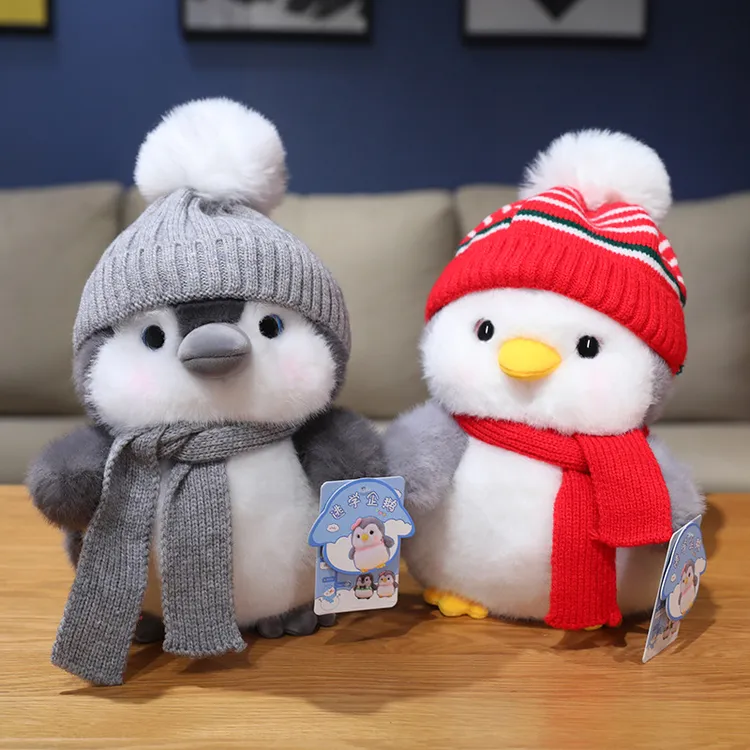 小企鹅公仔玩偶毛绒玩具可爱布娃娃儿童抱枕送男女孩生日圣诞礼物