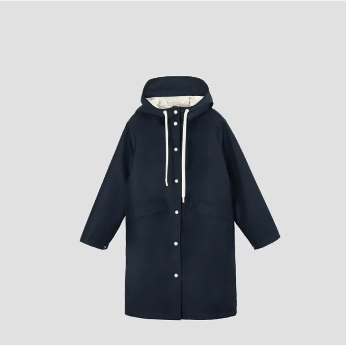 Tender Jinger｜线下专供 2024进口骑兵斜长款连帽外套T44RY588Y