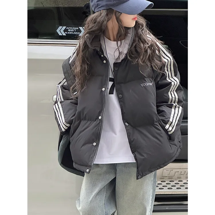 K27773女童冬装羽绒服2024新款儿童秋冬加厚外套女孩洋气保暖衣服