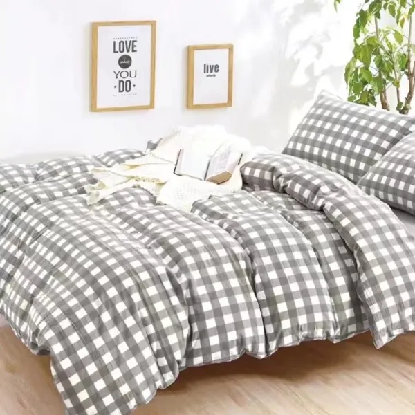 【成品三件套四件套】秒眠订制家纺全棉A类色织水洗棉