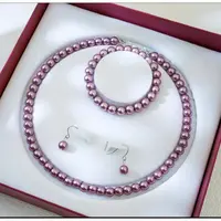 【现货现发】时尚百搭项链耳环气质三件套ZD0033