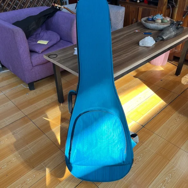 蓝色吉他加厚特厚包箱包立体包36寸34寸可用旅行吉他包捡漏包特价
