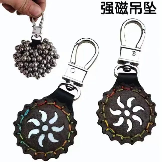强磁戒指超强吸钢珠指环弹工超强力磁铁吊坠户外专用配件用品