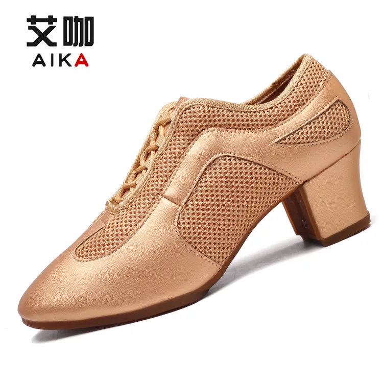 【笑笑老师同款】艾咖专业软底舞蹈鞋女士专业拉丁舞鞋广场舞形体舞