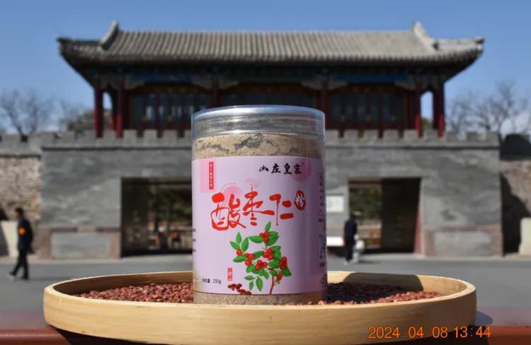 【酸枣仁粉】手工精选绿色正宗无壳纯野生酸枣仁炒熟磨粉原产地250g