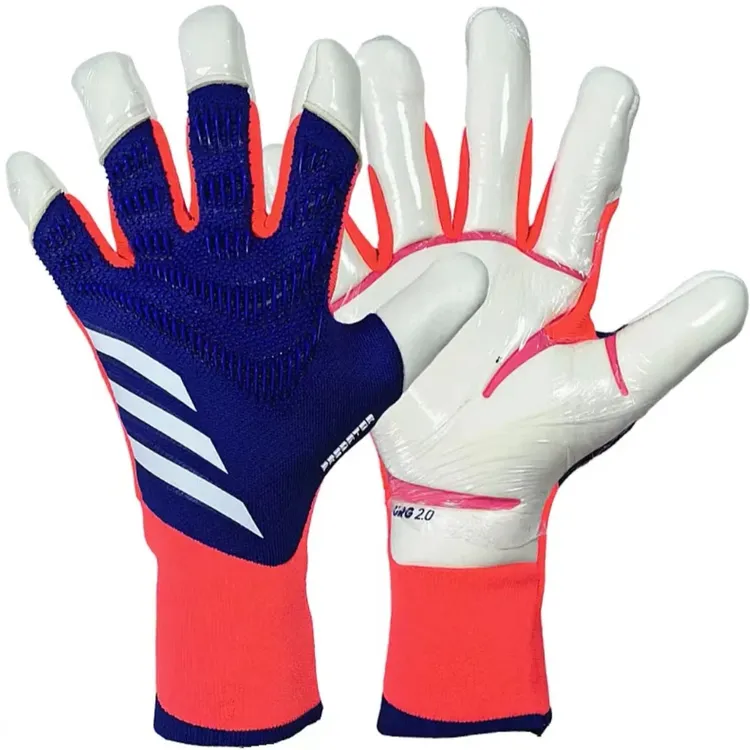 2025猎鹰深蓝内缝手指包管护指RLY2.0乳胶守门员手套耐磨门将手套