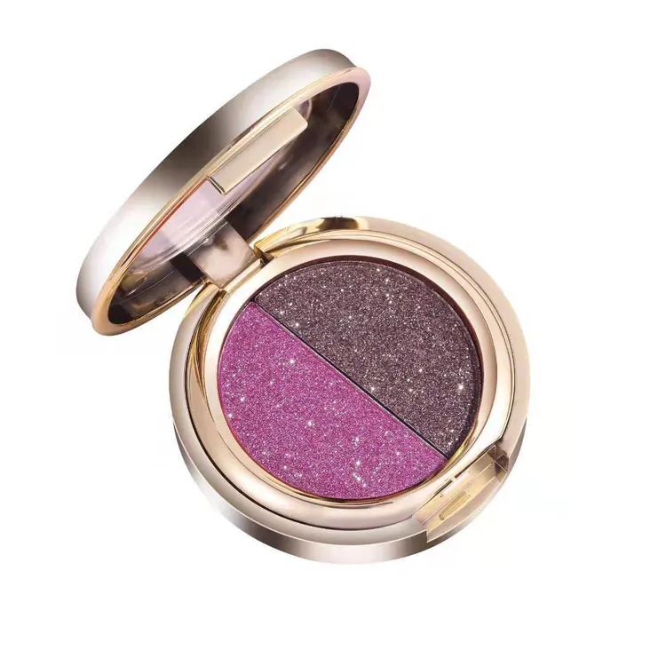 维妮小熊立体珠光双色眼影便携超闪