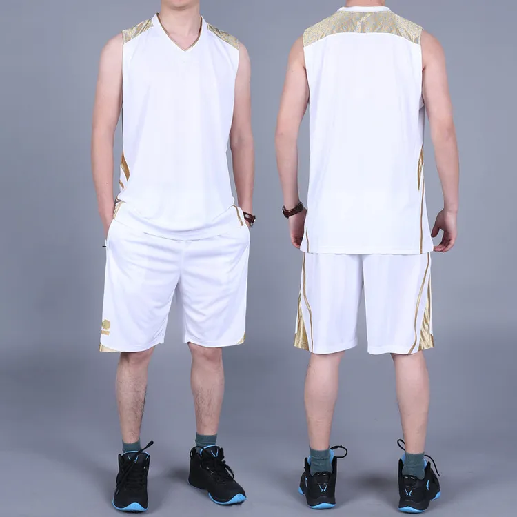 夏季男士运动套装速干篮球服加肥加大码男家居服跑步透气团购定制