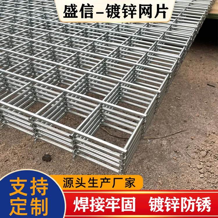 镀锌铁丝网养鸡鸭狗笼子底网防护加粗电焊钢丝围栏网鸽棚网片地网