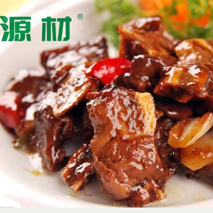 [源材]黑椒牛仔骨350克调理牛小排带调料包可煎炒可铁板1单发5包