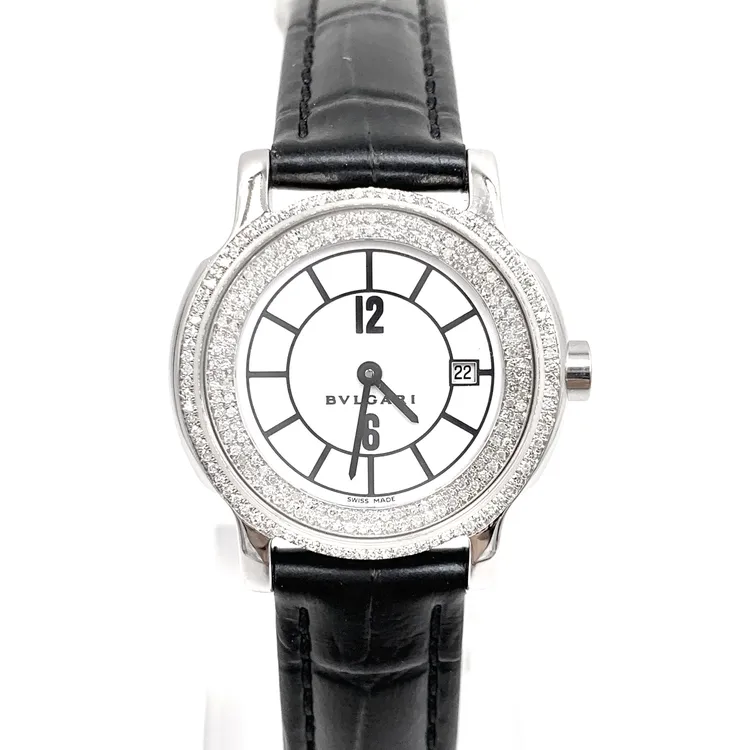 99新 BVLGARI/宝格丽 SoloTempo石英/表径29mm/女表