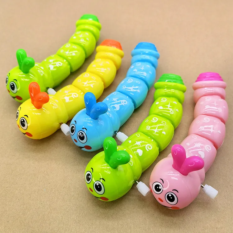 网红爆款上弦发条圆圆虫萌宠玩具仿真动物益智塑胶毛毛虫男孩女孩