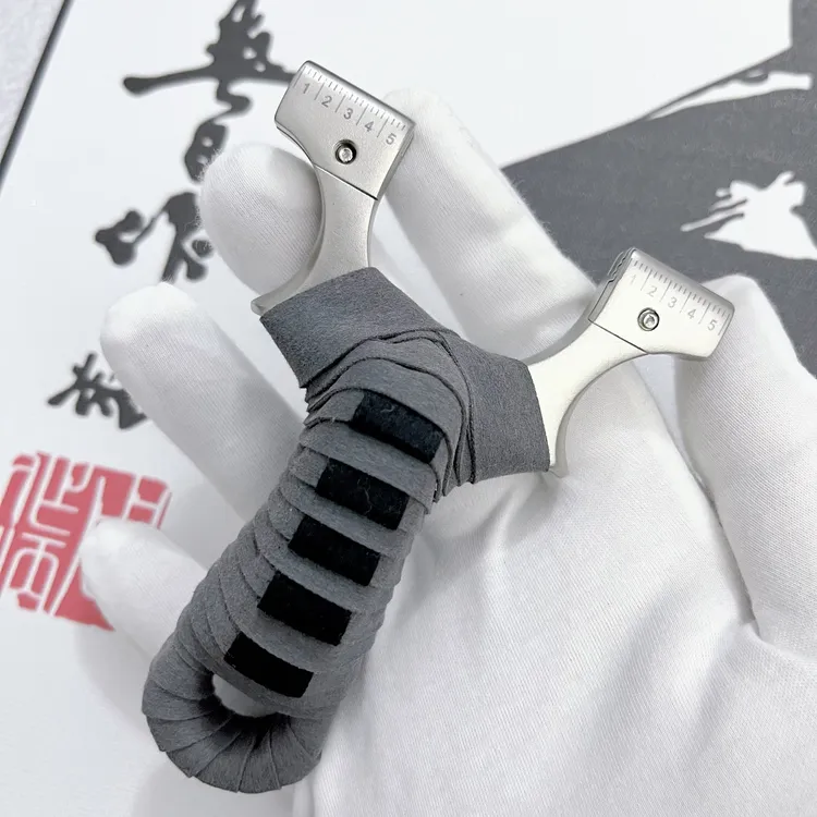 【3皮＋200泥丸＋配件喵具】不锈钢左岸二代弹弓户外竞技玩具把手