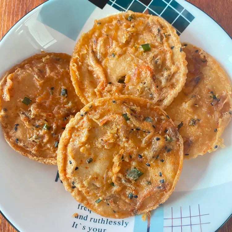 【纯手工现做现发】江西特产鲜虾饼虾巴花生巴香酥脆休闲零食解馋