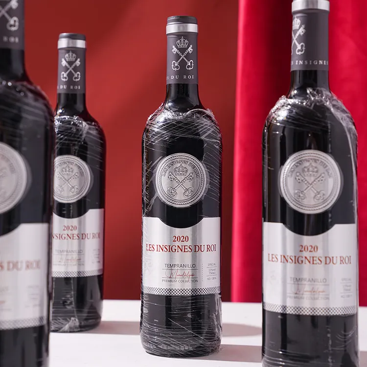 【甄选】国王徽章银标特酿干红葡萄酒横卧礼盒-西班牙酒庄原瓶进口