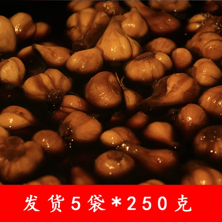 窖缸小林  东北窖缸糖蒜5袋酱油咸蒜5袋 独头糖蒜2瓶东北白蒜腌渍
