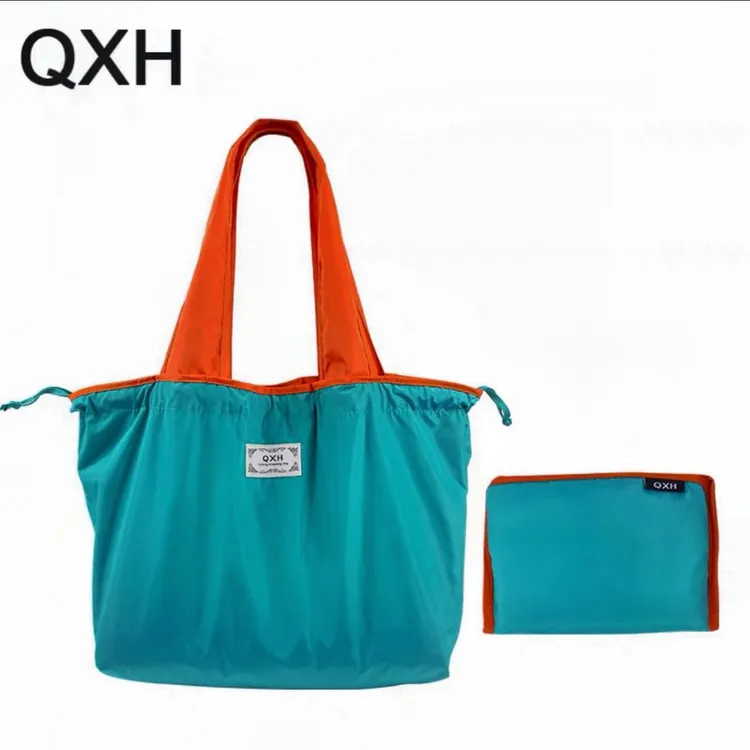 【美版】出口大云朵系列便携纯色购物袋防水可折叠收纳买菜手拎包