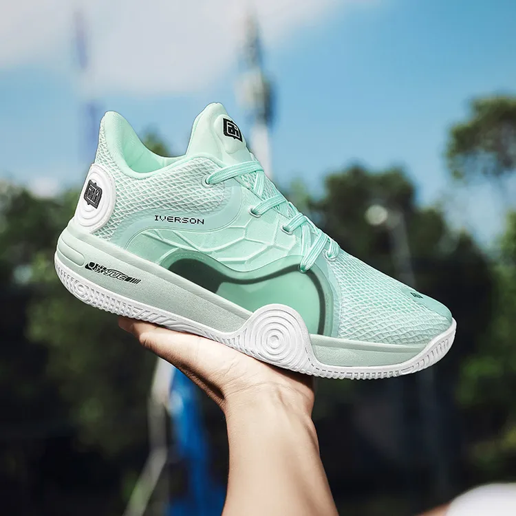 IVERSON/艾弗森中帮篮球鞋男秋冬耐磨缓震实战球鞋后卫专业运动鞋