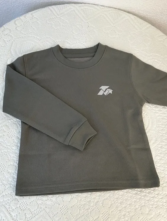 小军娃长袖圆领衫透气经典