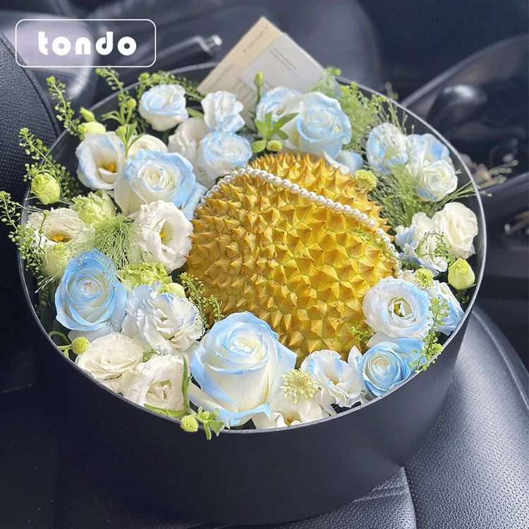 创意手工DIY榴莲花盒西瓜水果礼盒材料包 小红书同款（附送教程）