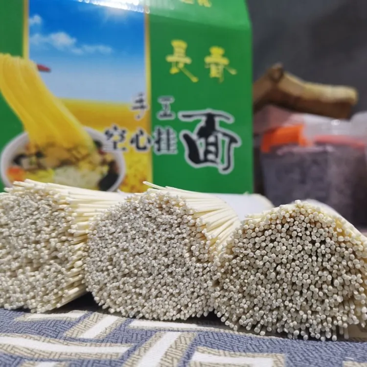 甘肃民勤纯手工挂面，和面营养传统古法易熟9斤装，无任何添加