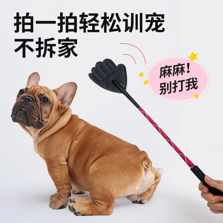 宠物爱心拍狗狗训导拍打狗棒训犬鞭宠物训练器响片宠物训导拍纠正