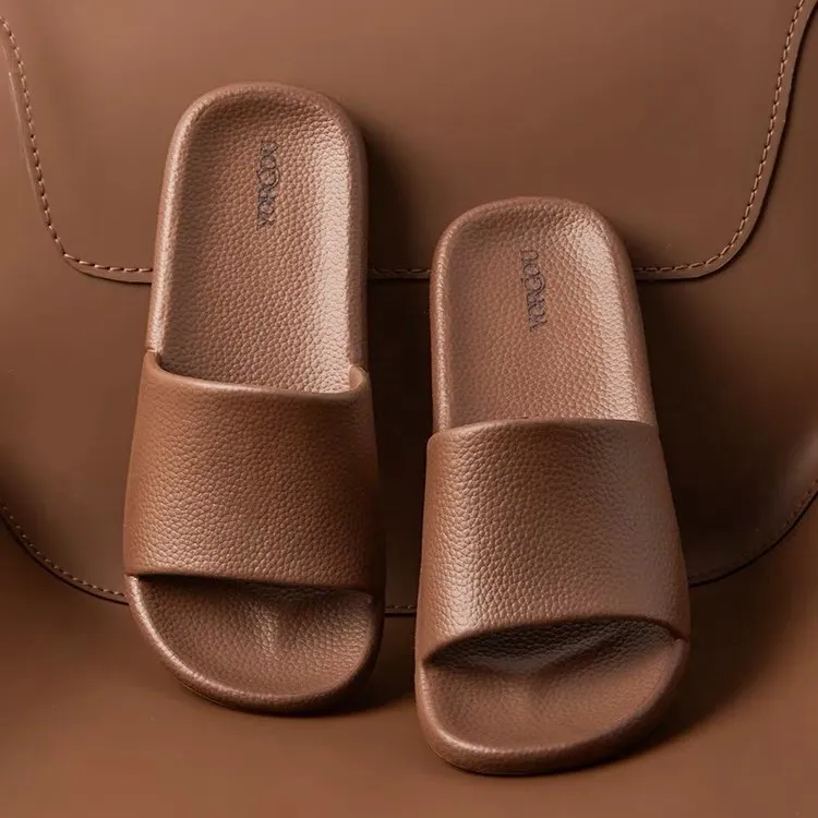 夏天居家防滑凉拖鞋网红爆款女春夏季厚底踩屎感浴室平底男拖1701