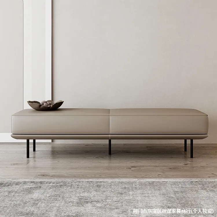 北欧现代换鞋凳家用门口长条凳酒店床榻床尾凳服装店商场穿鞋凳子